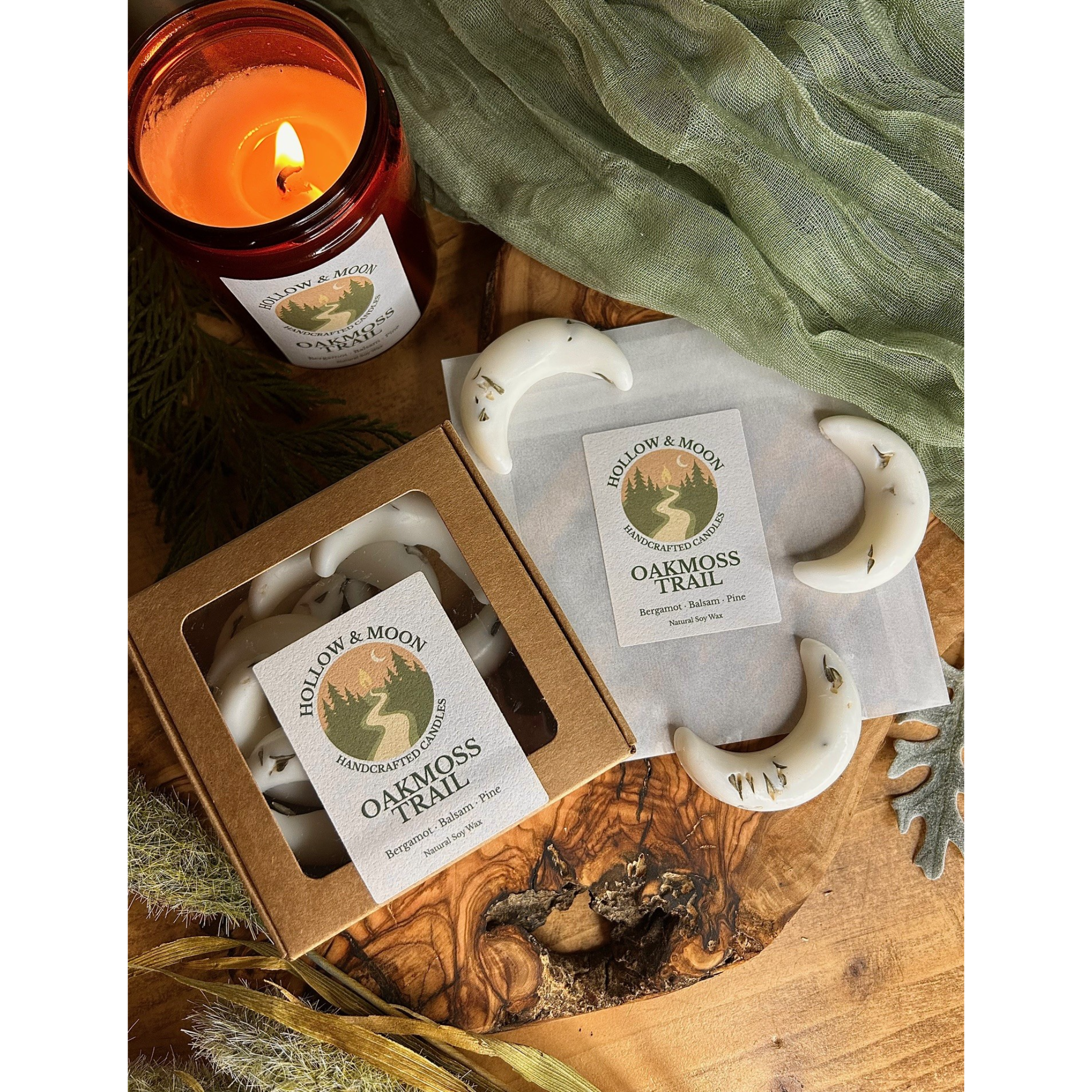 Oakmoss Trail - Wax Moon Melts