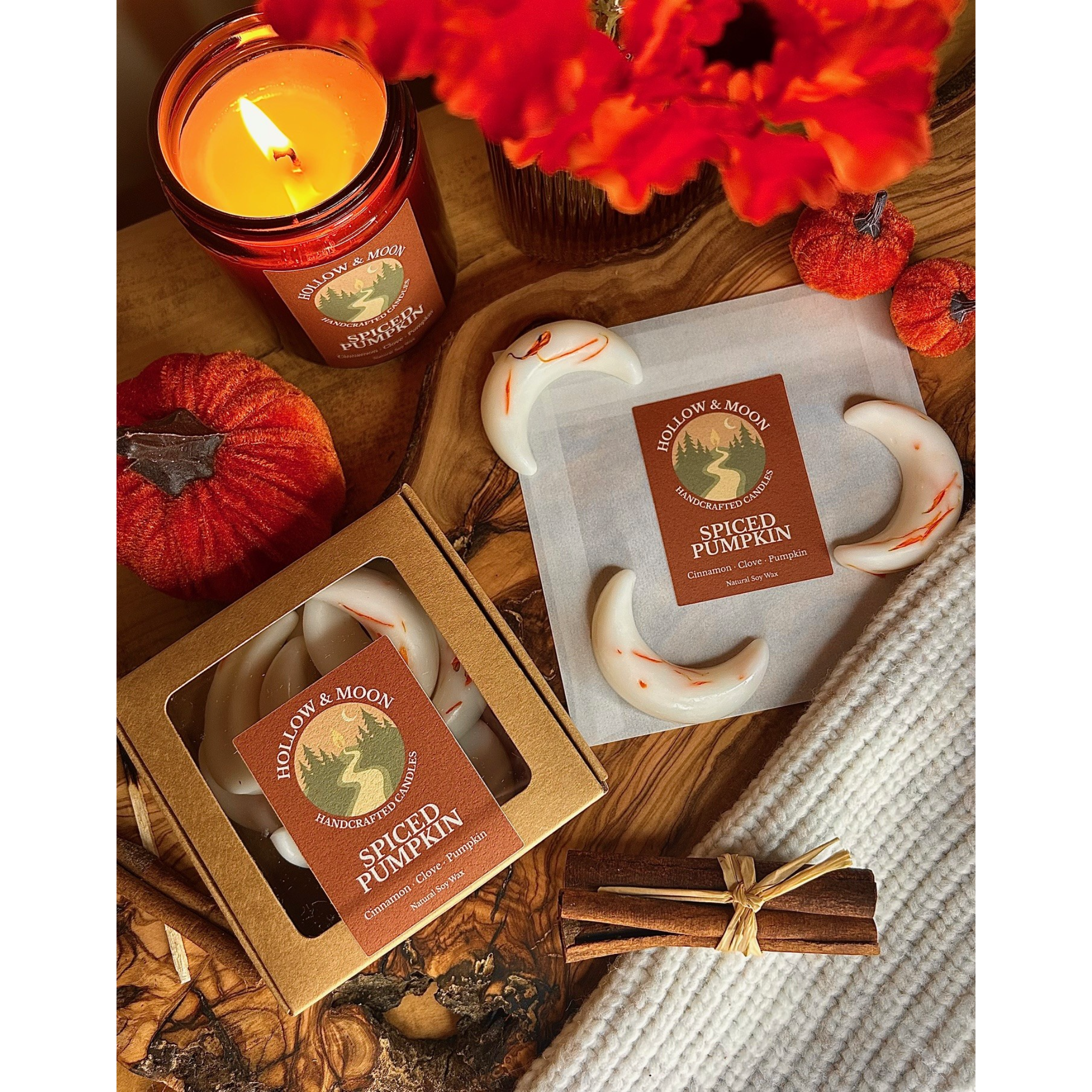Spiced Pumpkin - Wax Moon Melts