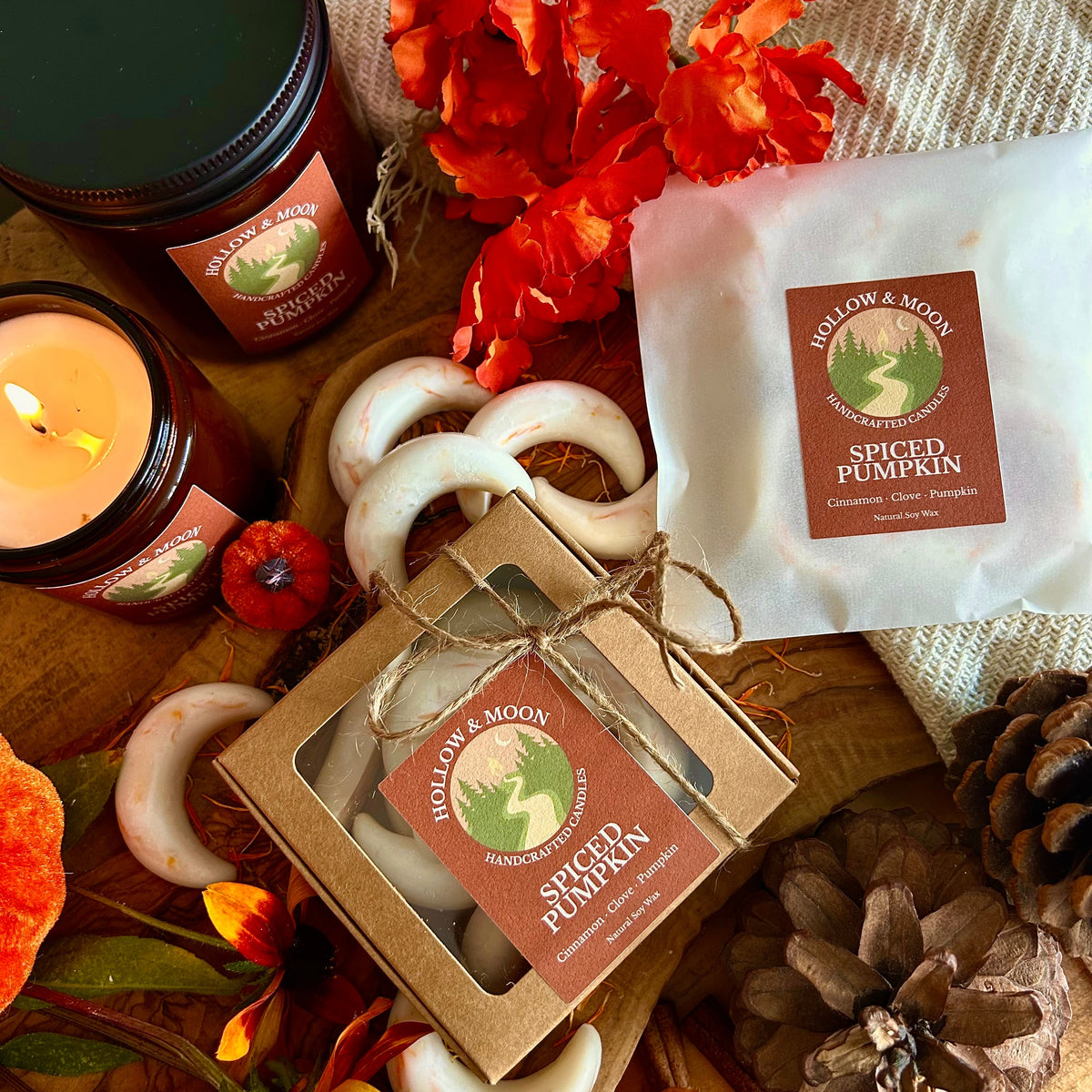 Spiced Pumpkin - Wax Moon Melts