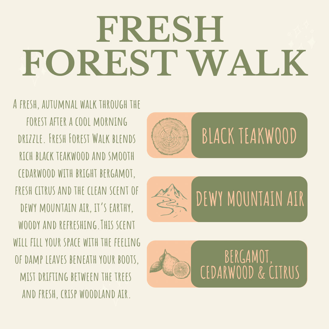 Fresh Forest Walk - Candle Jar
