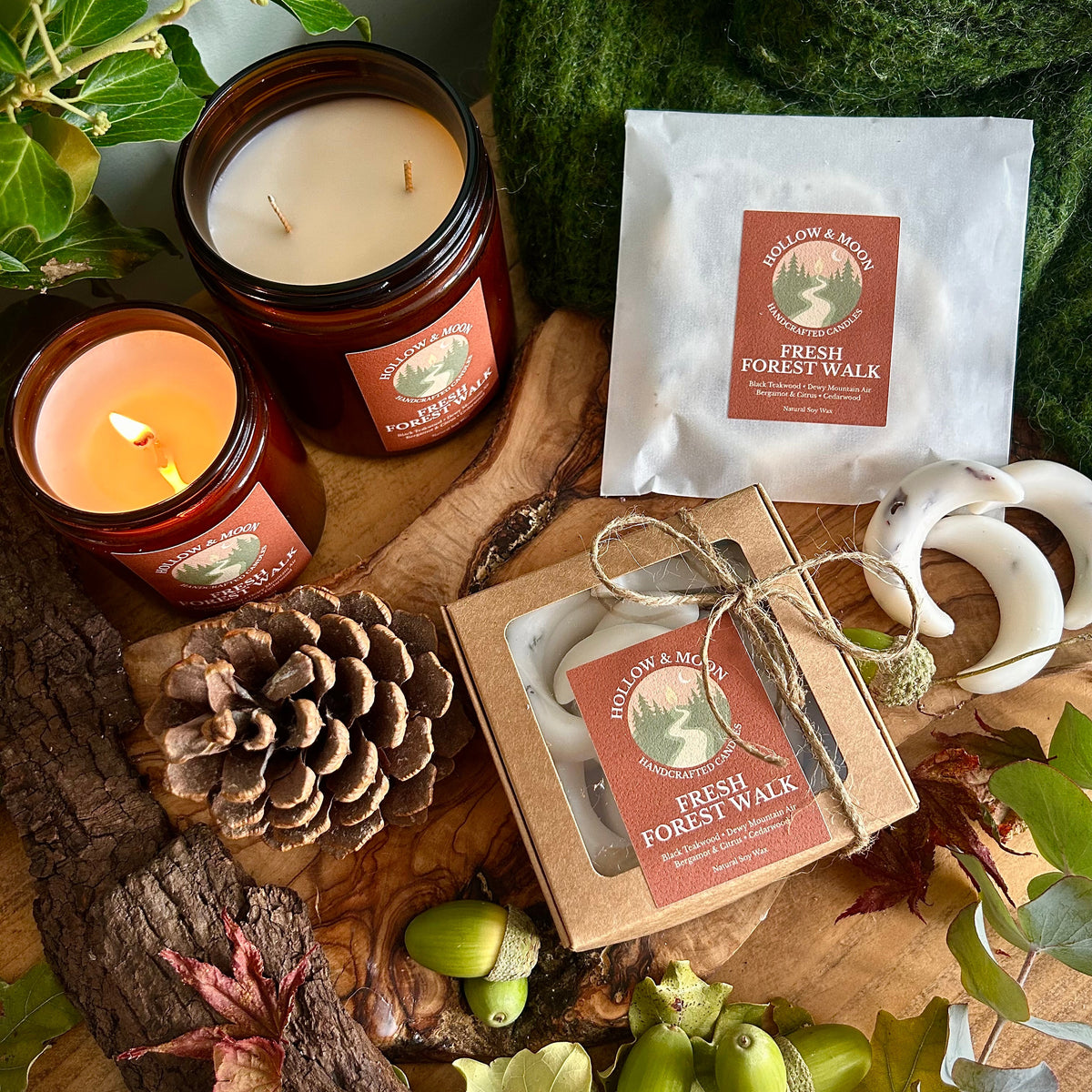 Fresh Forest Walk - Wax Moon Melts