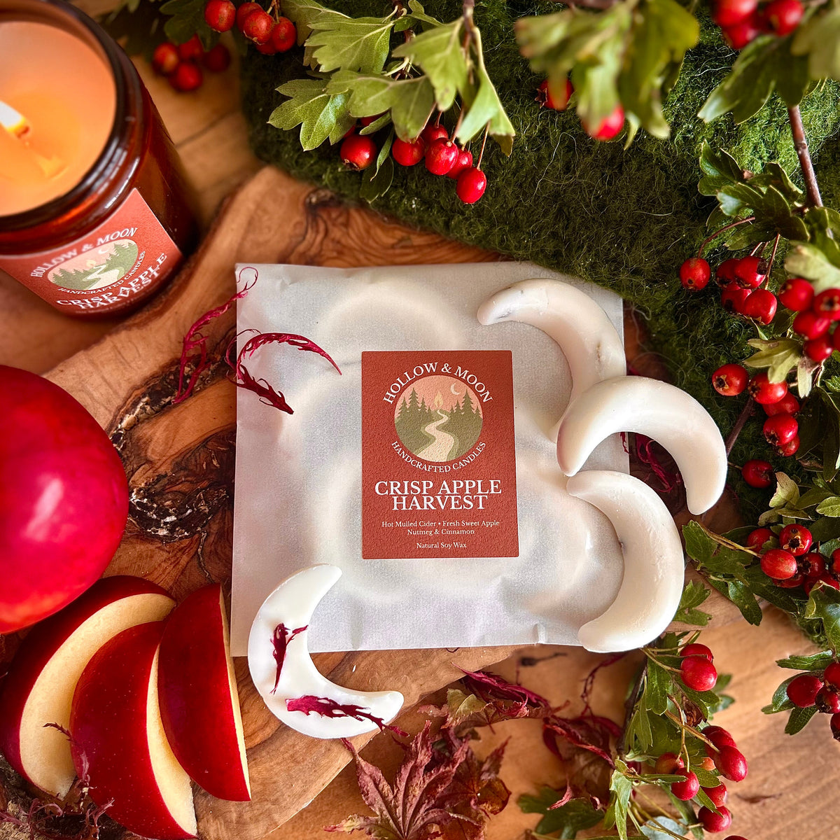 Crisp Apple Harvest - Wax Moon Melts