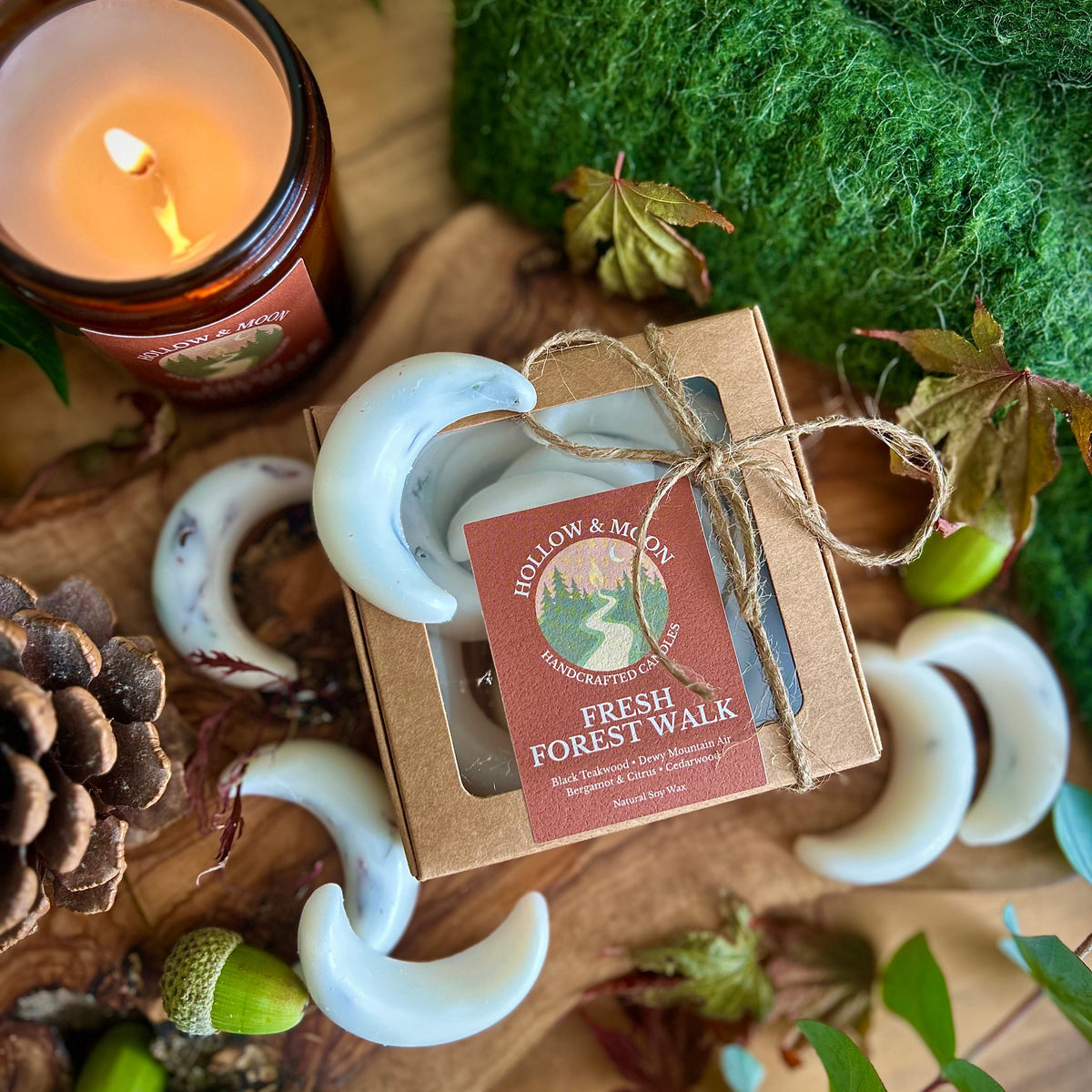 Fresh Forest Walk - Wax Moon Melts