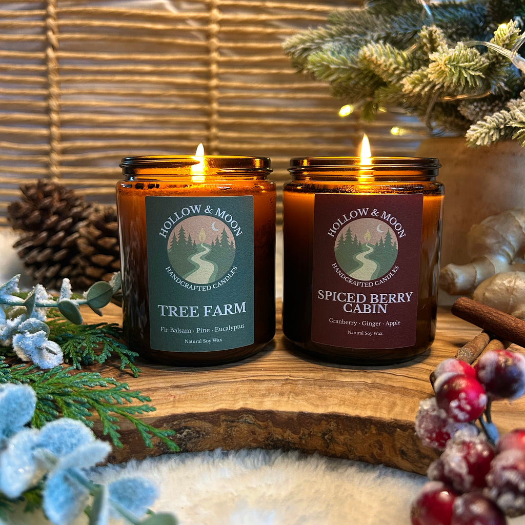 Spiced Berry Cabin - Candle Jar