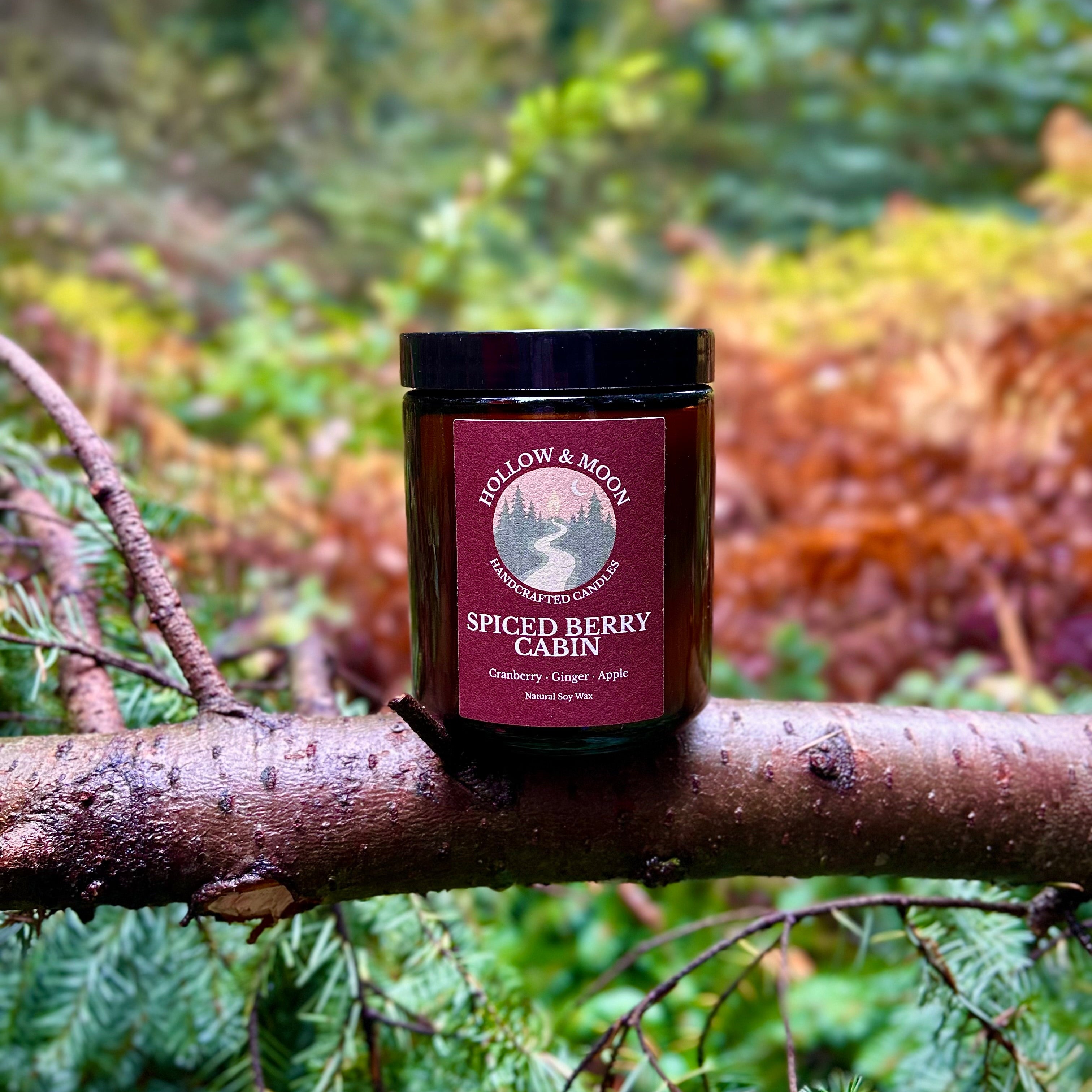 Spiced Berry Cabin - Candle Jar
