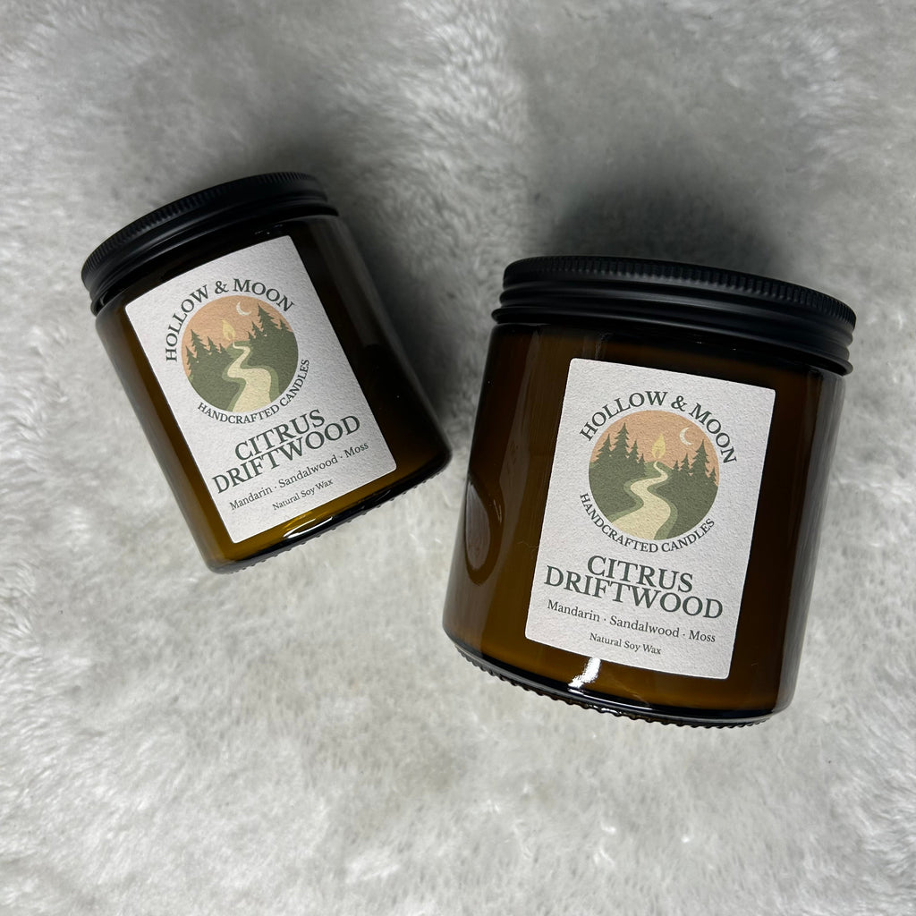 Citrus Driftwood - Candle Jar