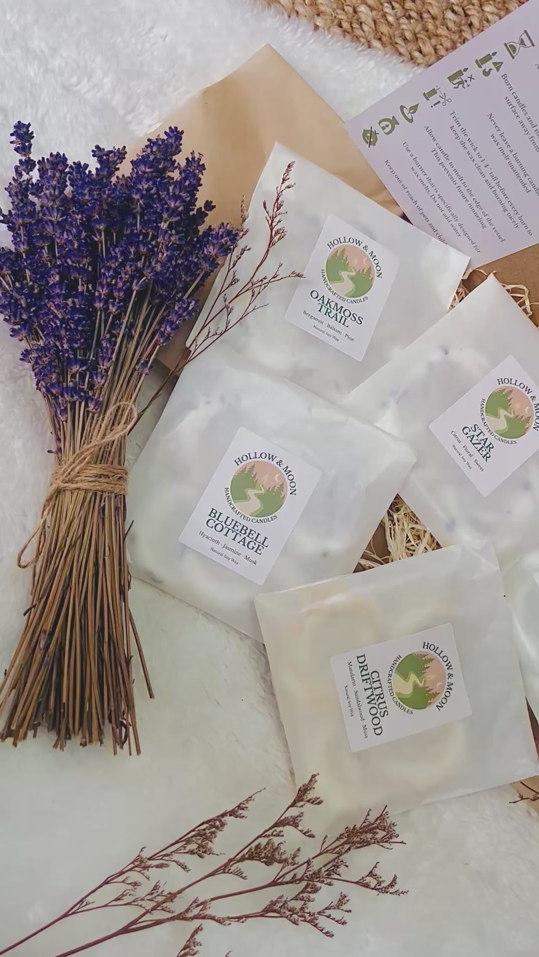Wax Moon Melt Discovery Bundle - Woodland Collection