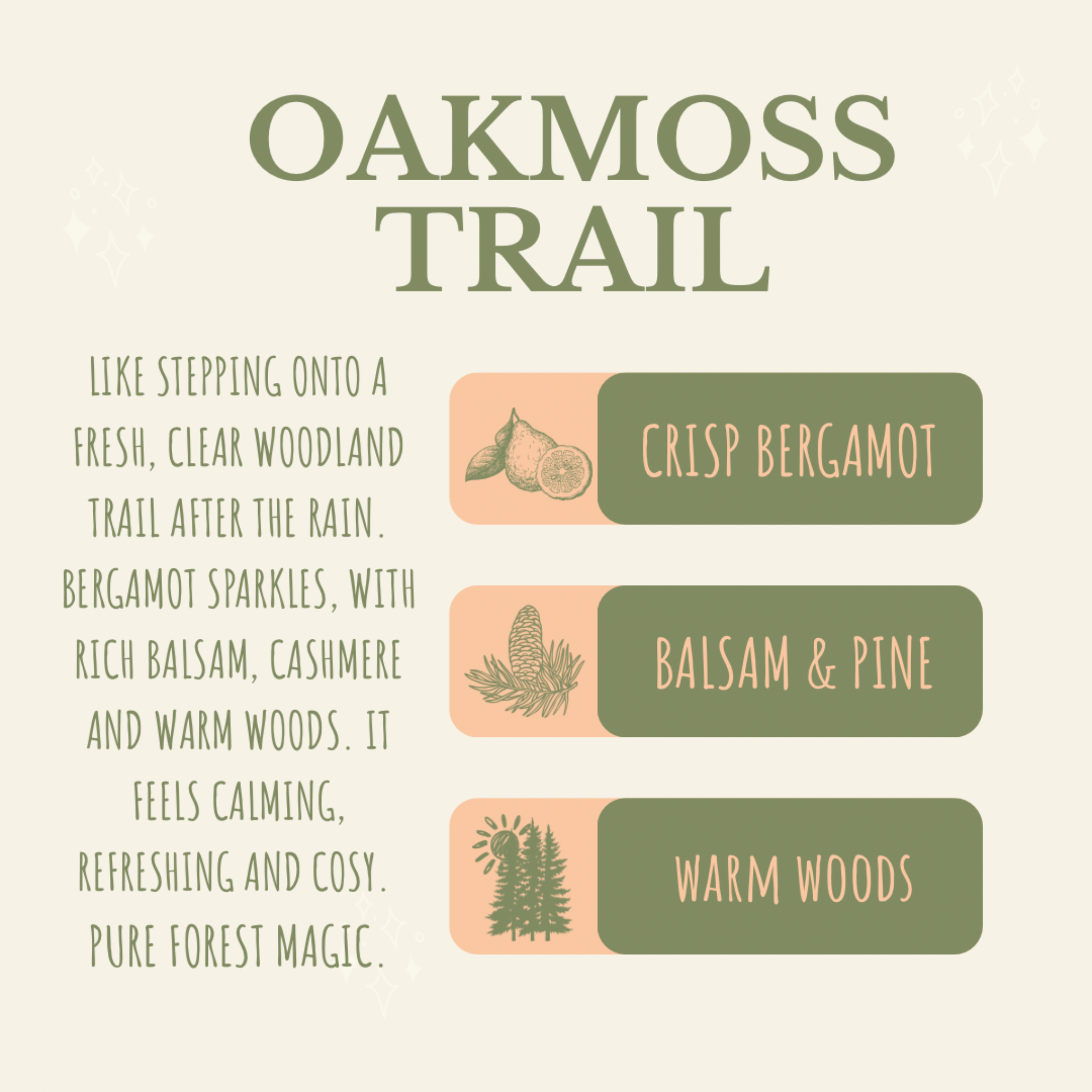 Oakmoss Trail - Single Wick Jar