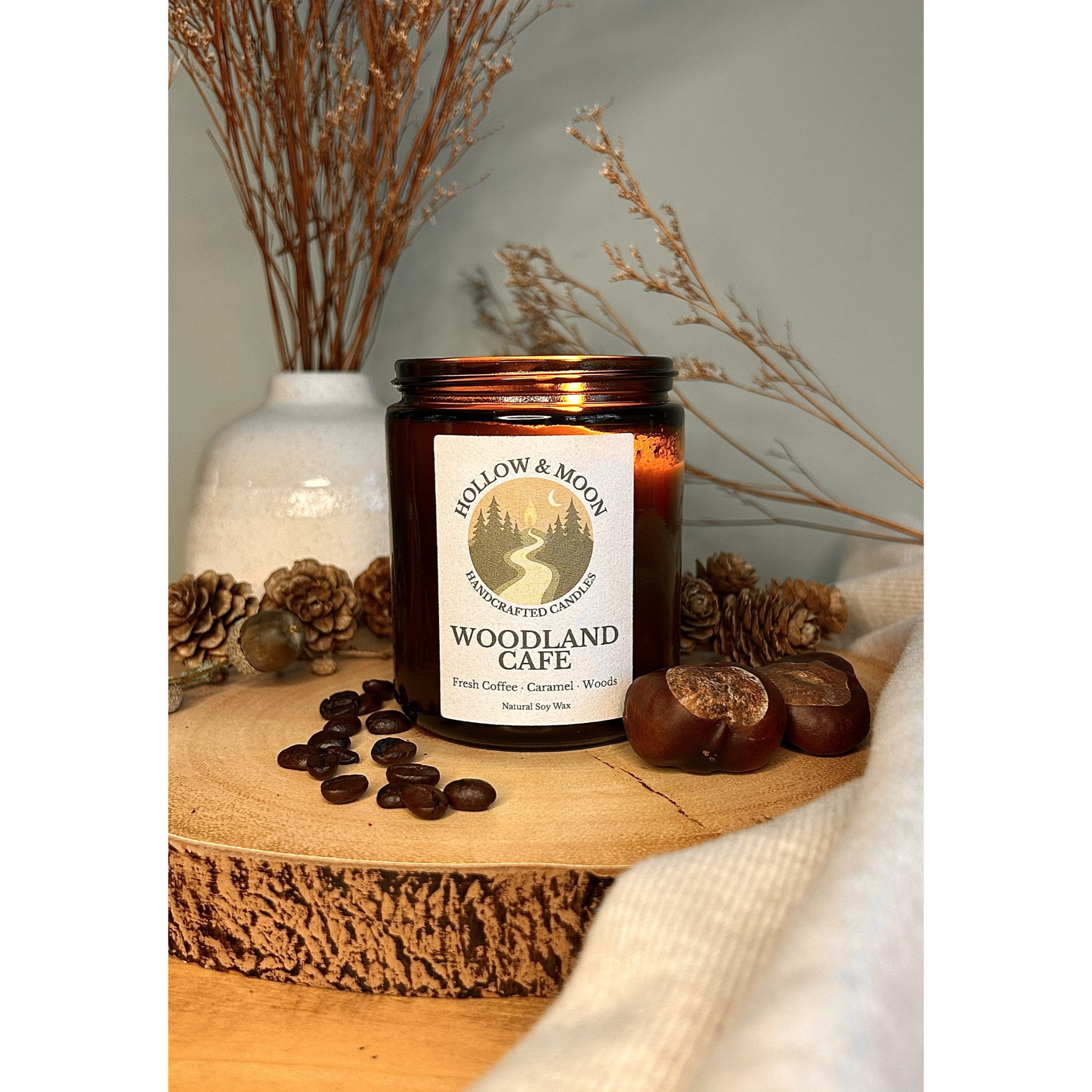 Woodland Cafe - Single Wick Jar