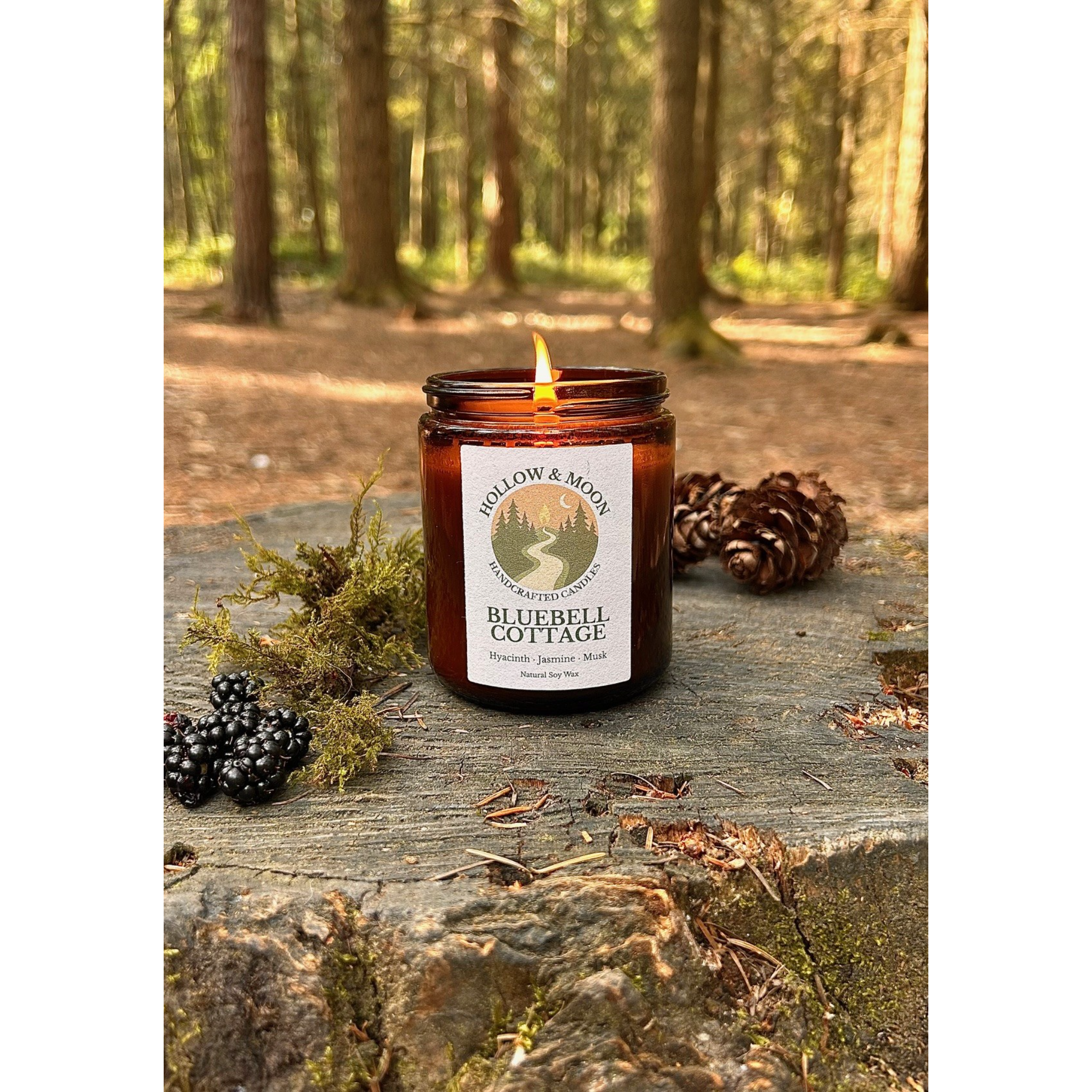Bluebell Cottage - Single Wick Jar