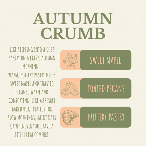 Autumn Crumb - Single Wick Jar