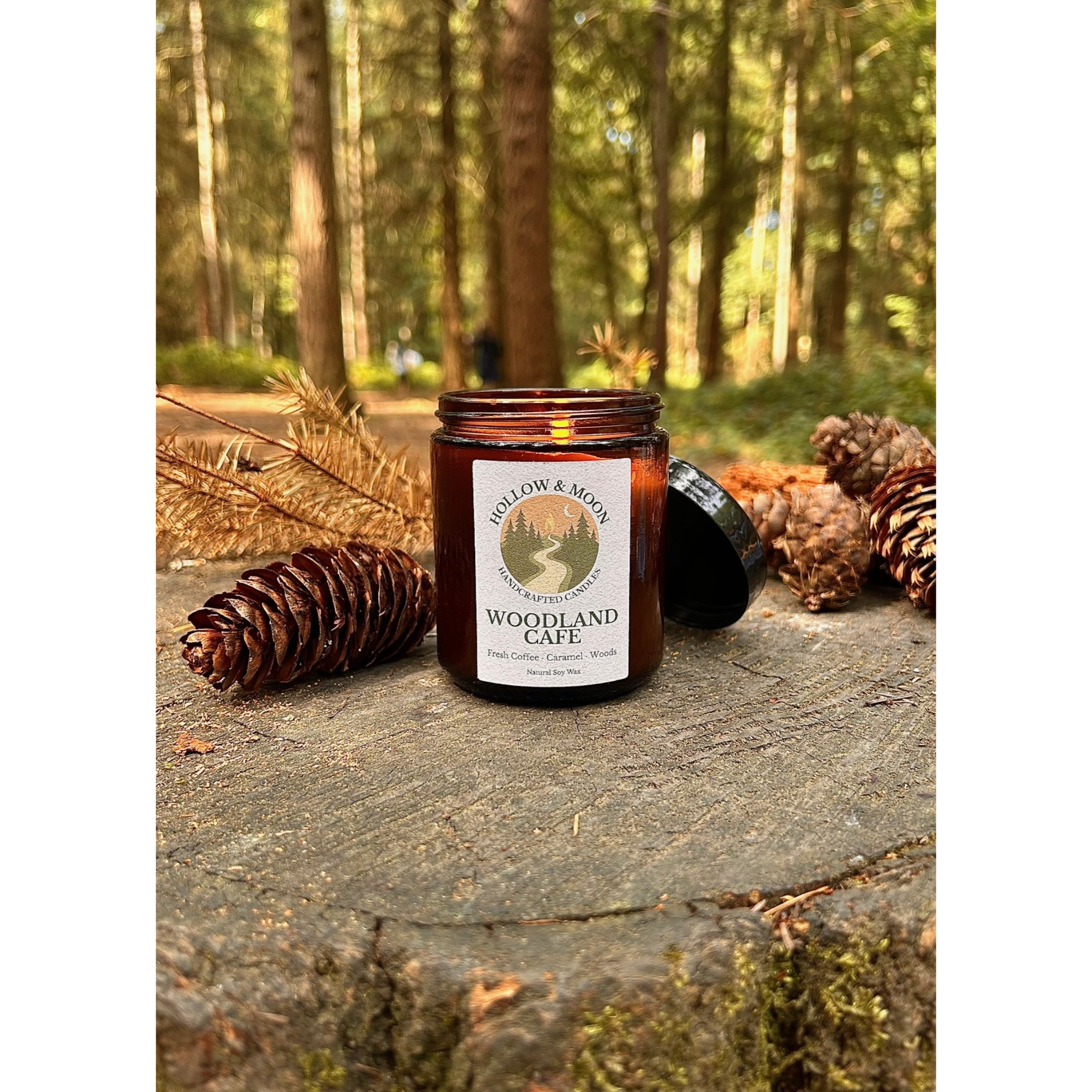 Woodland Cafe - Single Wick Jar