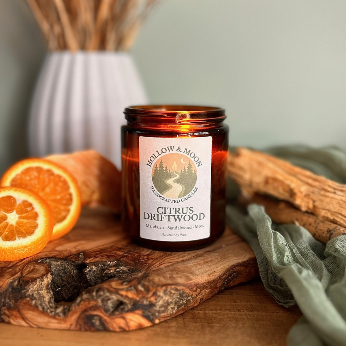 Citrus Driftwood - Candle Jar