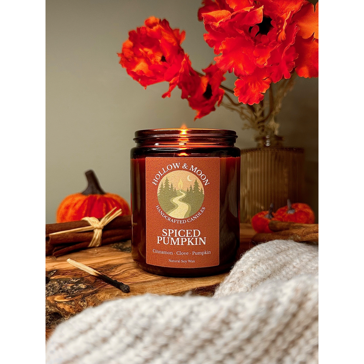 Spiced Pumpkin - Single Wick Jar