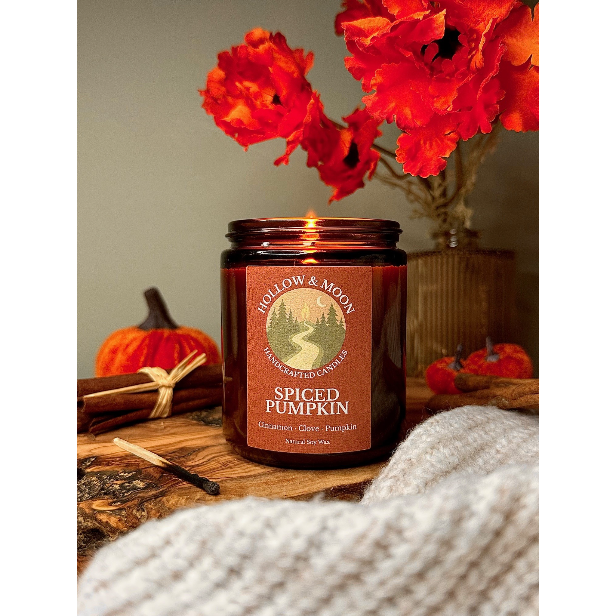 Spiced Pumpkin - Single Wick Jar